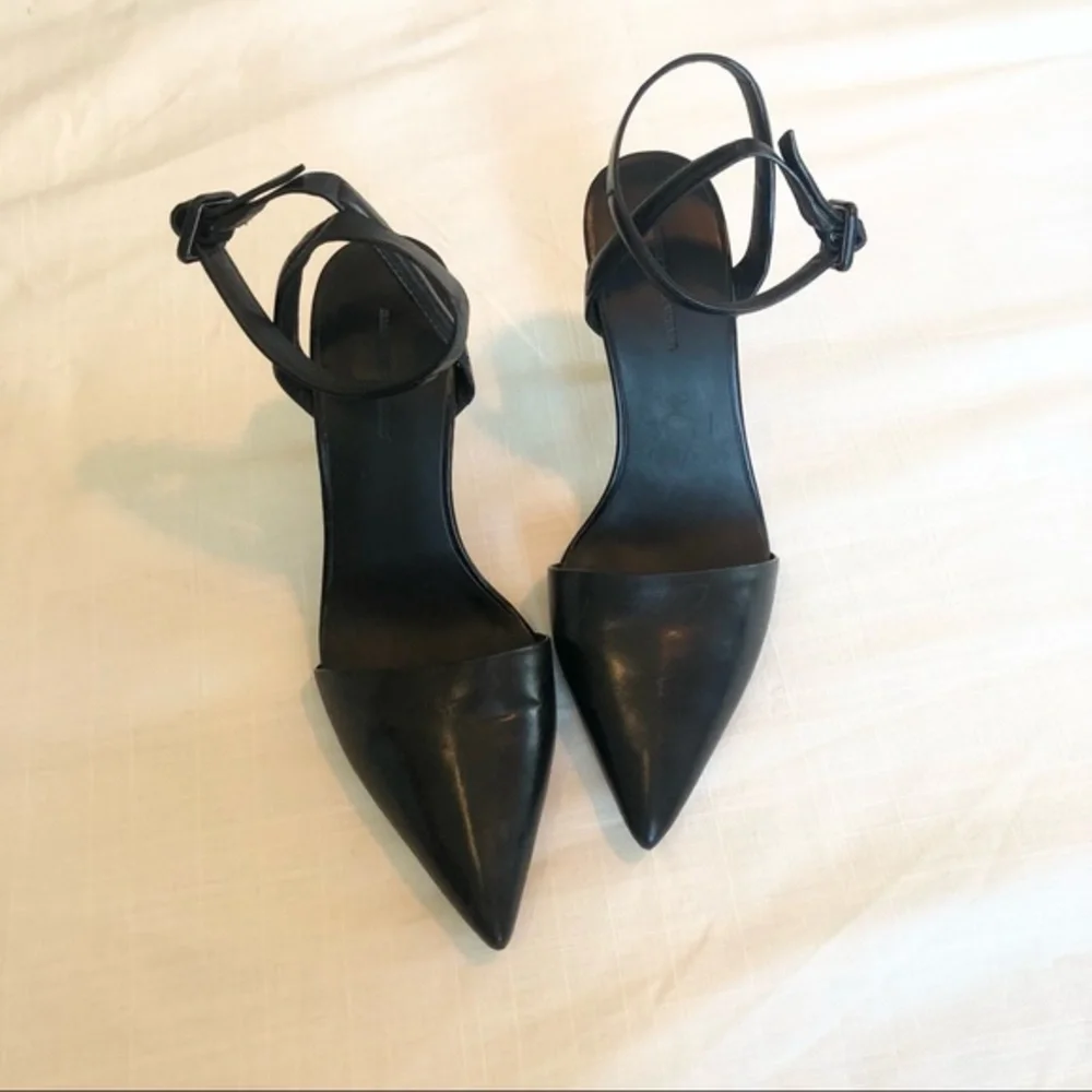 Alexander Wang Lovisa Leather d’Orsay Pumps - Picture 4 of 16